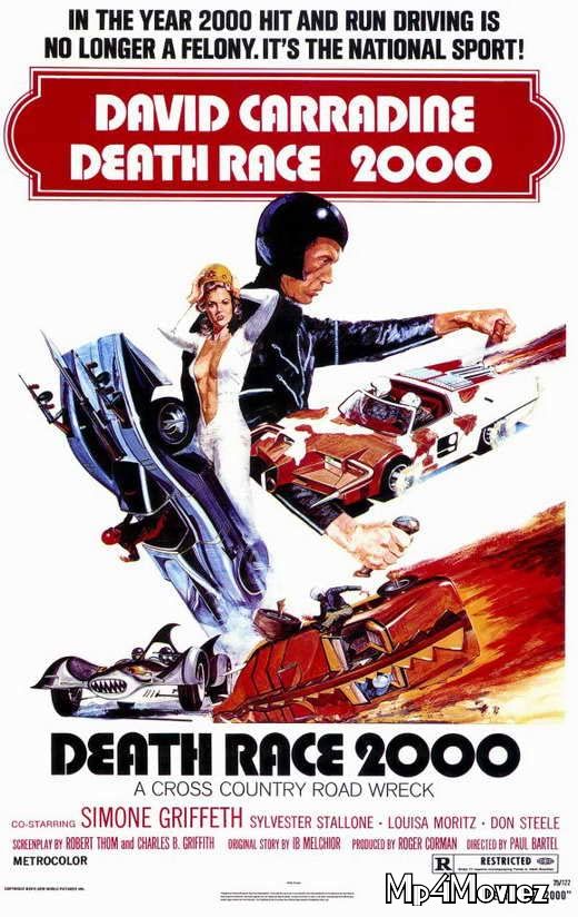 [18+] Death Race 2000 (1975) English UNRATED BluRay download full movie